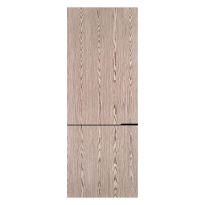 Villar Home Designs Prefinished Natural Wood Veneer Dark Oak Sunset Wood Door Slab