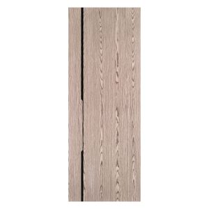 Villar Home Designs Prefinished Natural Wood Veneer Dark Oak Gravity Wood Door Slab
