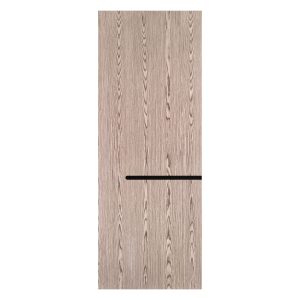 Villar Home Designs Prefinished Natural Wood Veneer Dark Oak Victoria Wood Door Slab
