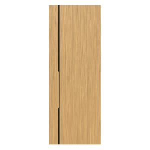 Villar Home Designs Prefinished Natural Wood Veneer Sandy Oak Gravity Wood Door Slab