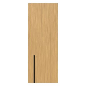 Villar Home Designs Prefinished Natural Wood Veneer Sandy Oak Tiffany Wood Door Slab
