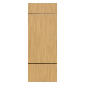 Villar Home Designs Prefinished Natural Wood Veneer Sandy Oak Simple Wood Door Slab