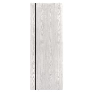 Villar Home Designs Prefinished Natural Wood Veneer White Oak Highway Wood Door Slab