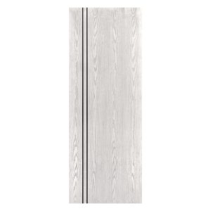Villar Home Designs Prefinished Natural Wood Veneer White Oak Vikky Wood Door Slab