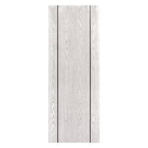 Villar Home Designs Prefinished Natural Wood Veneer White Oak Beauty Wood Door Slab